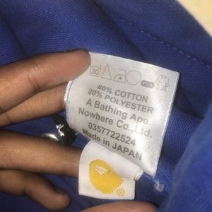 Blue baby milo hoodie